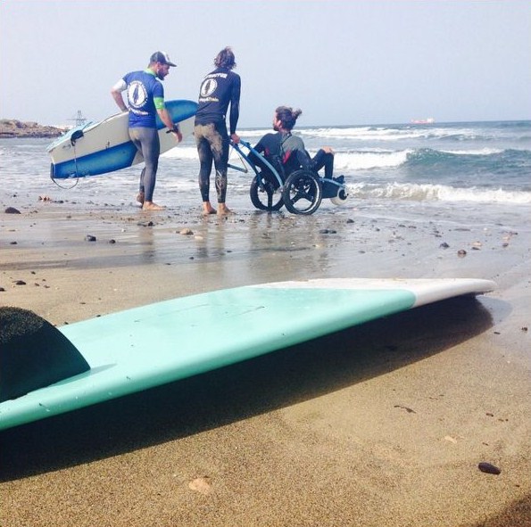 inclusión discapacidad surf