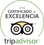 Certificado de excelencia TripAdvisor